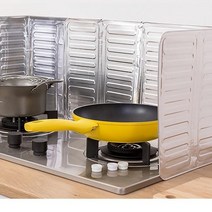 3개묶음 0204-037 버너 가스렌지 바람막이 휴대용 캠핑 가림막 가림대박다잘됨몰, 02.실버 39x84