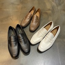 어썸블랑 키높이 데일리 가죽 구두 로퍼 3COLOR