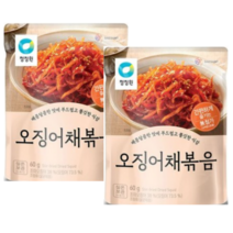 K마켓 종가집 오징어채볶음 60g 캠핑 혼족 자취 밥반찬, 04. 오징어채볶음 60g x 2개, 상세설명 참조