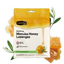 콤비타(Comvita) 콤비타 UMF10+ 마누카꿀 사탕+올리브잎 추출물 40개입, 40개, 1개, 40정