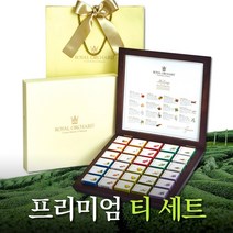 선물용 티백 차세트 티 찻잔 우드 쇼핑백 설 추석 명절 선물세트, F. 30우드 차 선물세트