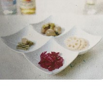 플레이팅 접시 반찬 나눔접시 도자기 나눔접시 그릇 접시 상차림 반찬분류 분리, 상품선택