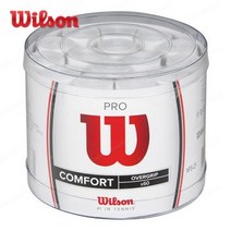 윌슨 프로 오버 배드민턴 그립 60개입 Z4024, 화이트