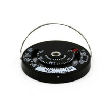 난로무동력팬 에코팬 서큘레이터 난로 캠핑 벽 6 블레이드 열 구동 스토브 로그 우드 버너, 온도계