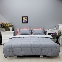 PGM1*^몰폭스 세미 차렵이불패드세트 (Q S) 싱글침대 모달 간절기 퀸이불 누빔침구 누빔^*1췤pgm