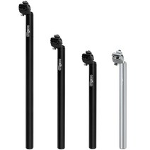 자전거 시트 포스트 25.4/27.2/28.6/30.8/31.6mm 길이 합금 MTB 도로 액세서리 전문 정밀, 27.2X350mm-black