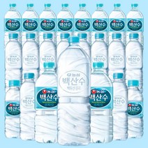 백산수 무라벨 라벨 2L 12개 안전한 가정용 생수 물 배달