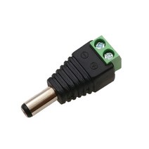 콘넥터 접속자 전선연결단자 dc커넥터 DC 커넥터 2.1*5.5mm 라이트 바 수 암 1/2/5pcs dc 전원 잭 플러그, 01 Male_03 5pcs