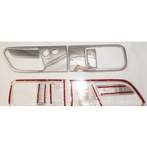 자동차 도어 손잡이 외캐치 내캐치 닛산 elgrand e51 핸들 스팽글 용 abs 도금 2003 2004 2005 2006 2007 2008 2009