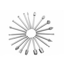 목심비트 드릴 임팩 비트 도구 세트 20pcs 스틸 로터리 버 dremel 로타리 대, 20개 세트