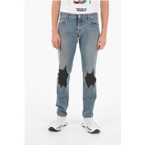 Just Cavalli 17CM CONTRASTING 패치 REGULAR 핏 진 S03LA0132 N31955 470