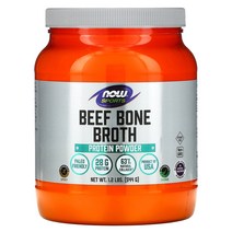 NOW Foods Sports 소뼈 육수 프로틴 파우더 544g1.2lbs 103170