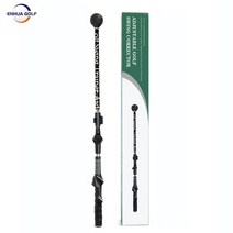 골프똑딱이 골프 자세교정 연습 도구 스윙 그립 어프로치 분석 실내 배트 골프연습기 스윙 골프.골프연습., 02 1Pcs Black and Box