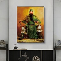 장군님 큐빅 대형 그림 만들기 비즈 구슬자수 diy 탱화 보석십자수 재료 세트, 90x115cm 전체 원형 큐빅