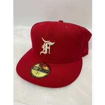 FOG 뉴에라 59FIFTY 에센셜 피티드 캡 레드/화이트 새 제품 100% 정품 ✅ 볼캡 스냅백