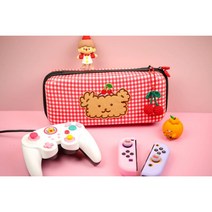 YOURHOME 닌텐도 스위치 체리베어 파우치