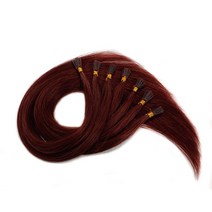 실리콘 붙임머리 24인치 80가닥 반팩 / 인모 붙임머리피스 시술 전문가용 미용재료 옴브레 솜브레 발레아쥬 브릿지 헤어피스 인모피스 붙임머리학원 실습 미용자격증 재료, #na