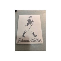 조니 워커 - VINYL STICKER IN 블랙 NEW