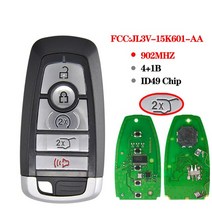 자동 차키 복사 스마트키 폴딩키 원격시동 디스플레이키 XNRKEY 434/868/902MHz ID49 원격 키 포드 몬데오, 05 5B 902MHZ