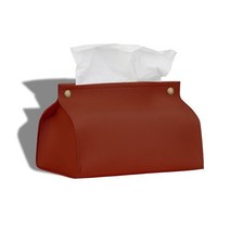 티슈케이스 휴지 물티슈 각 두루마리 냅킨 마니또 선물 유럽 스타일 가죽 냅킨 홀더 접이식 티슈 박스 홈, 한개옵션1, 03 2