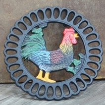 닭 주물 냄비받침