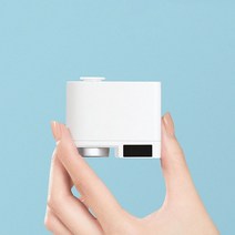 스마트 센서 수도꼭지 적외선 자동 물 절약 탭 넘침 방지 주방 욕실 유도, 01 white