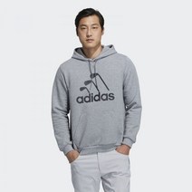 아디다스 클럽 로고 후디 그레이 쓰리 멜 HA1331