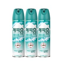 해피홈 에어로솔 모기(피톤치드향) 500ml, 3개