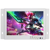 포터블모니터 휴대용 듀얼 HDR 터치 FHD 모니터 7 인치 흰색 의료 임베디드 장치 디스플레이 hd 산업 모니터링 hdmi 개방형