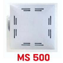 맴돌이 환풍기 MS 500 / 간편한 손쉬운 설치 욕실 화장실 주방 거실 베란다 안전한 환풍기 저소음 환풍기, 4개