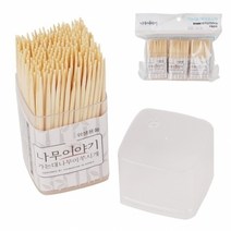 양면 가는 대나무 이쑤시개 약6.5cm 300개입x3통 양쪽 요지 과일 고기집, 상세페이지 참조, 상세페이지 참조