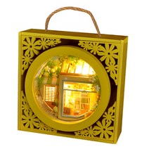 GHSHOP 인형의 집 가구 세트 모델 하우스 친구를 위한 공예품 A