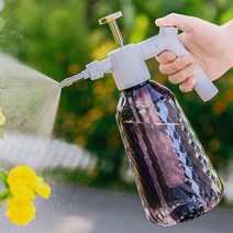 푸른올리브나무 화분 원예 압축 분무기 1.5L 유럽 디자인, 퍼플, 1개