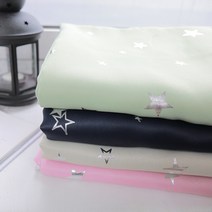 송실패브릭 별암막지 별원단 암막원단 암막천 패브릭 4색, 그린