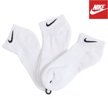 나이키 에브리데이 쿠션 로우 3팩 양말 (SX7670-100)