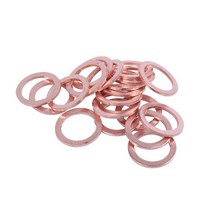 고무와셔 오링 실리콘 구리 스텐 개스킷 씰 와셔 20 10mm x 14mm x 1mm 솔리드 와셔 플랫, 없음