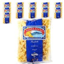 산타루치아 파르팔레 farfalle 파르펠레 리본 파스타 홈쿡 대용량 업소용 식당 식자재 면 500g, 12개