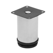 아이템하이브 원통형 높이조절 가구발 10CM 다리연장 의자다리 철제다리