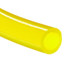 Tygon F-4040-A PVC 연료 및 윤활유 튜브 0.6cm(1/4인치) ID 0.9cm(3/8인치) OD 0.1cm(1/16인치) 벽 3m(10피트) 길이 옐로우