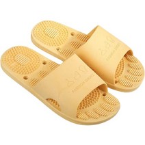 메종디망쉬 지압 거실 슬리퍼, 레드, 1개