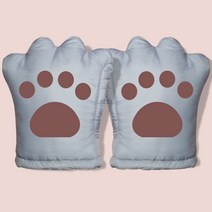 쾌락 쇼핑 오토바이토시 방한토시 겨울토시 핸들토시 오리지널토시 바이크 스쿠터 별토시, 그레이 장갑