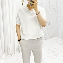 아도르클래식 나그랑 반오픈 5컬러 니트 반팔티