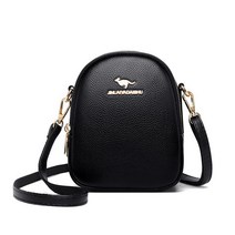 [항공배송] 정통 캥거루 가방 여성 Crossbody New 2021 고급 패션 여성의 모든 경기 부드러운 가죽 휴대폰 가방 어깨 가방