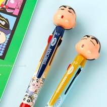 짱구 피규어 3색 볼펜 랜덤1p