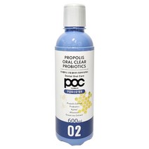 POC Pro 프로폴리스+프로바이오틱스 오랄클리어 찌꺼기 가글 600ml, 1개