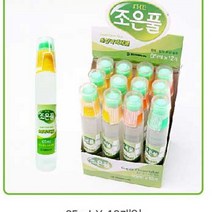 마이KIDMALL_문방산업사 더 조은풀 총강력 액체 65ml 12개입 1통 물풀 물세트 사무용 실물 액채 문구 학생용_MMY키드MAl몰, 별도의_옵션-없음