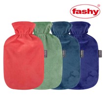 독일정품 파쉬 2L보온물주머니+부드러운 벨벳커버 핫팩 찜질팩, 그린, 2L핫팩+벨벳커버