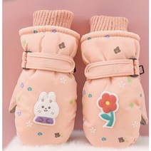 소록소록 아동 스키 눈싸움 장갑 유아동 어린이 키즈 방한 패딩 겨울 어린이용 벙어리 방수 여아 남아 아이
