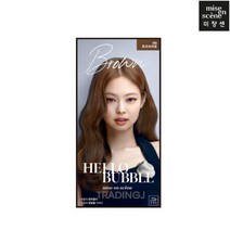 [트레이딩제이]미쟝센 올뉴 헬로버블 6N 초코브라운 거품 셀프 염색약, 2개, 없음
