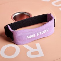 엘디엑크스 가죽 무릎보호대, 퍼플-2개